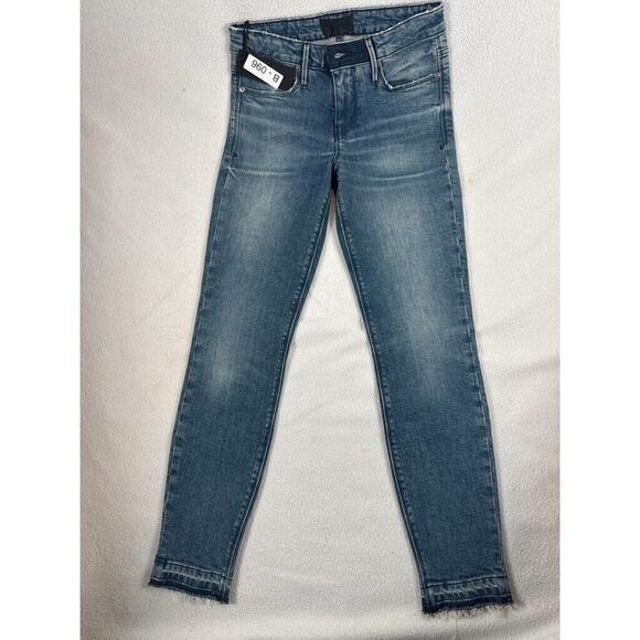NWT RTA Skinny Jeans, Size 26, Raw Hem - Picture 2 of 8